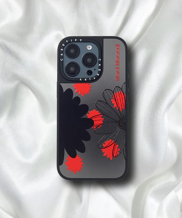 MERCREDI FLOWER DOTS CASE