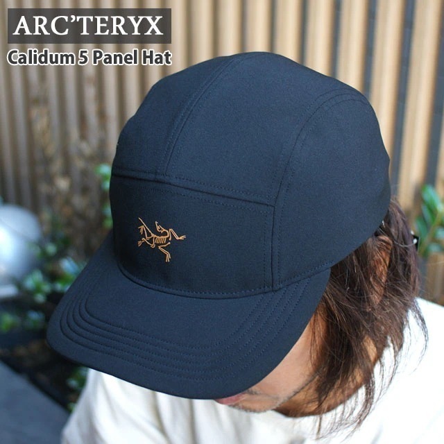 アークテリクス ARCTERYX Calidum 5 Panel Hat カリダム 5パネル CAP BLACK X000006984 265-001740-011
