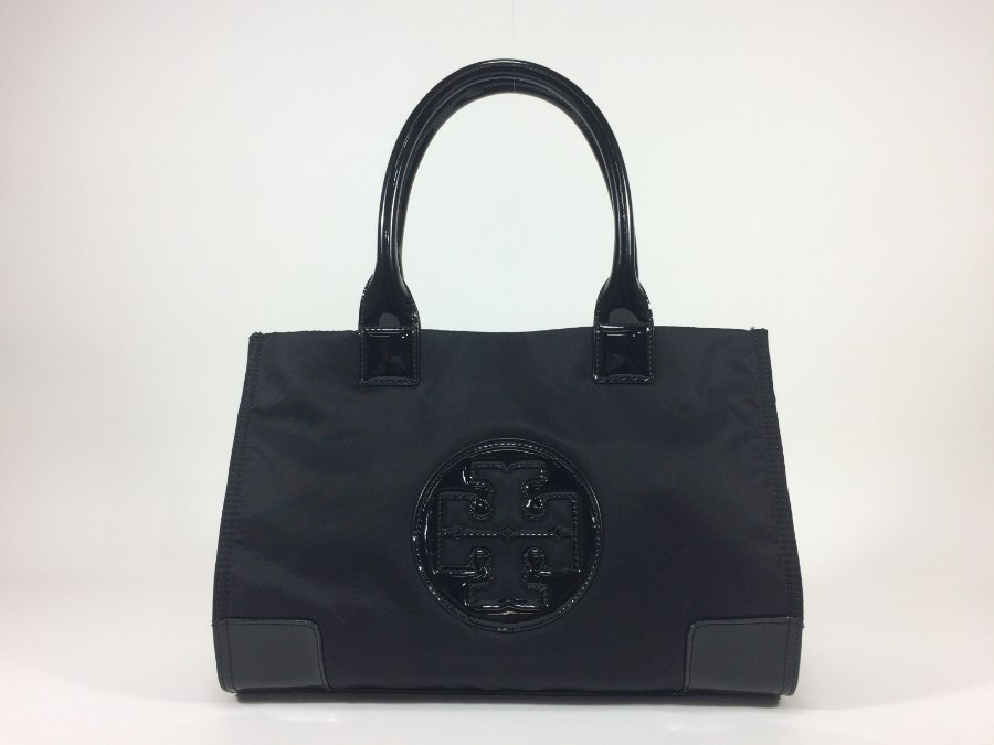 ハンドバッグ レザーエナメル ブラック 中古品 15,620円