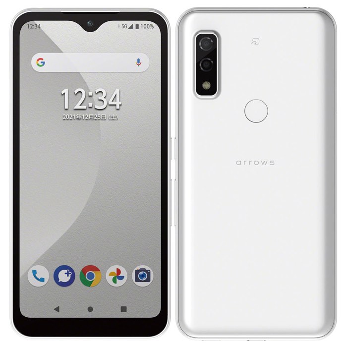 未使用品 完品 arrows We 5G ファイブジー FMSAJ2 FMラジオ 大容量バッテリー 特典付 SoftBank版 SIMフリー swewh-s68z1