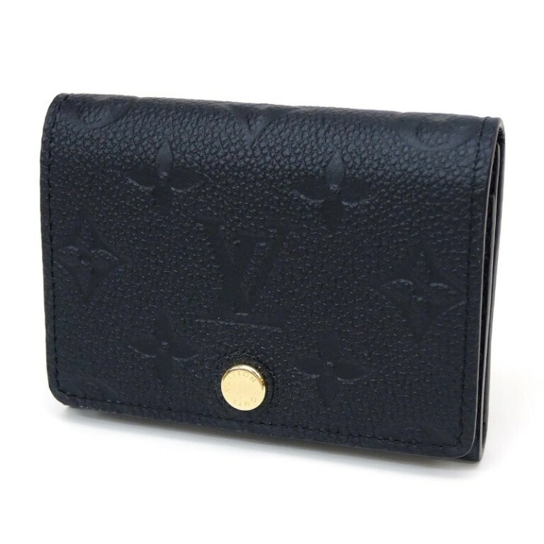 【新品】ﾙｲｳﾞｨﾄﾝ ｶｰﾄﾞｹｰｽ ｱﾝｳﾞｪﾛｯﾌﾟｶﾙﾄ ﾄﾞｩ ｳﾞｨｼﾞｯﾄ M58456 ﾓﾉｸﾞﾗﾑｱﾝﾌﾟﾗﾝﾄ 黒 LOUISVUITTON 名刺入れ(63544)