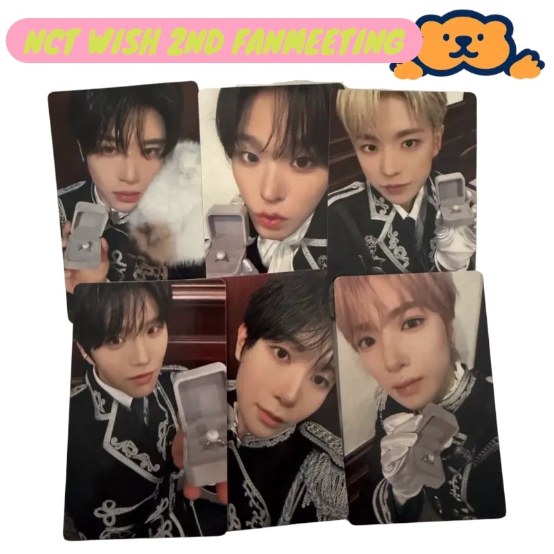 【NCT WISH 2ND ANNIVERSARY FANMEETING】入場キットセット（フォトカード6枚＋プロポーズリング）数量限定