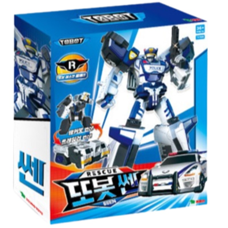 [NEW] トボットの強い韓国/ロボット/遊具/変身ロボット/アクションフィギュア/誕生日プレゼント/男/アニメ/レスキュー/パトカー/自動車
