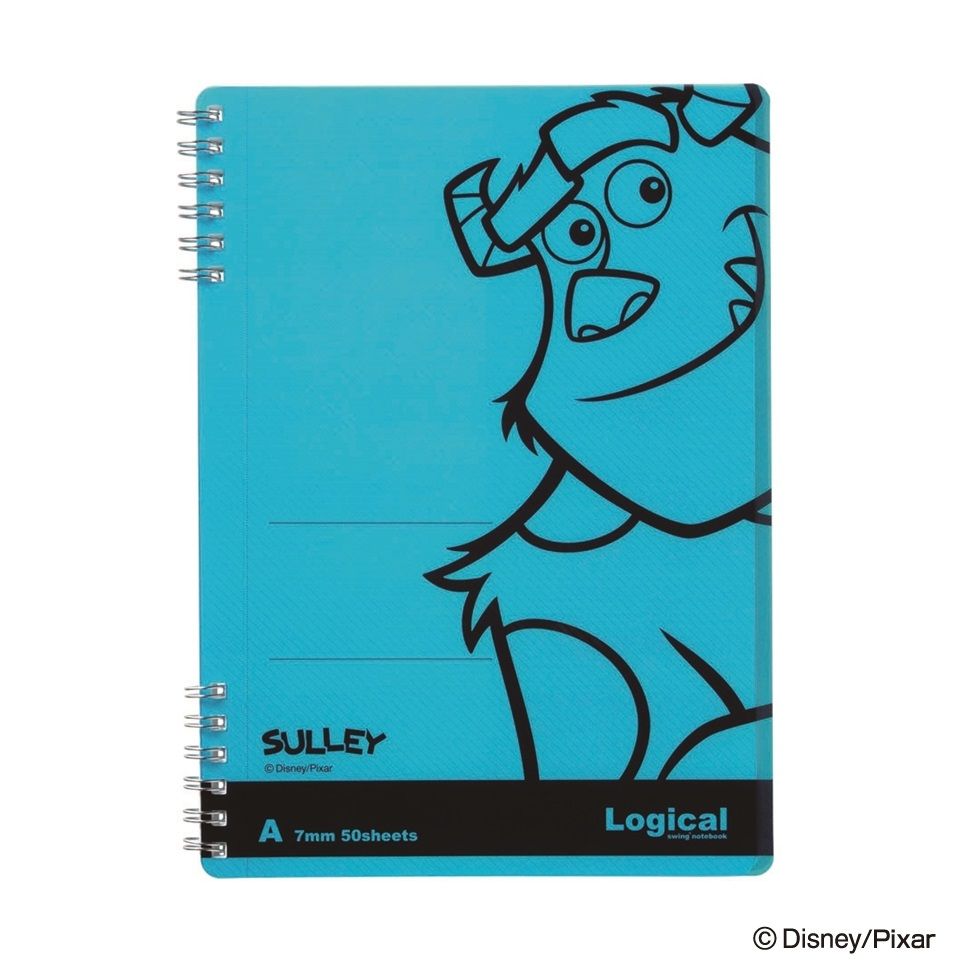 （まとめ買い）ナカバヤシ スイング/ロジカル Wリングノート ディズニー A5 サリー スカイブルー NW-A508-SB [x10セット]