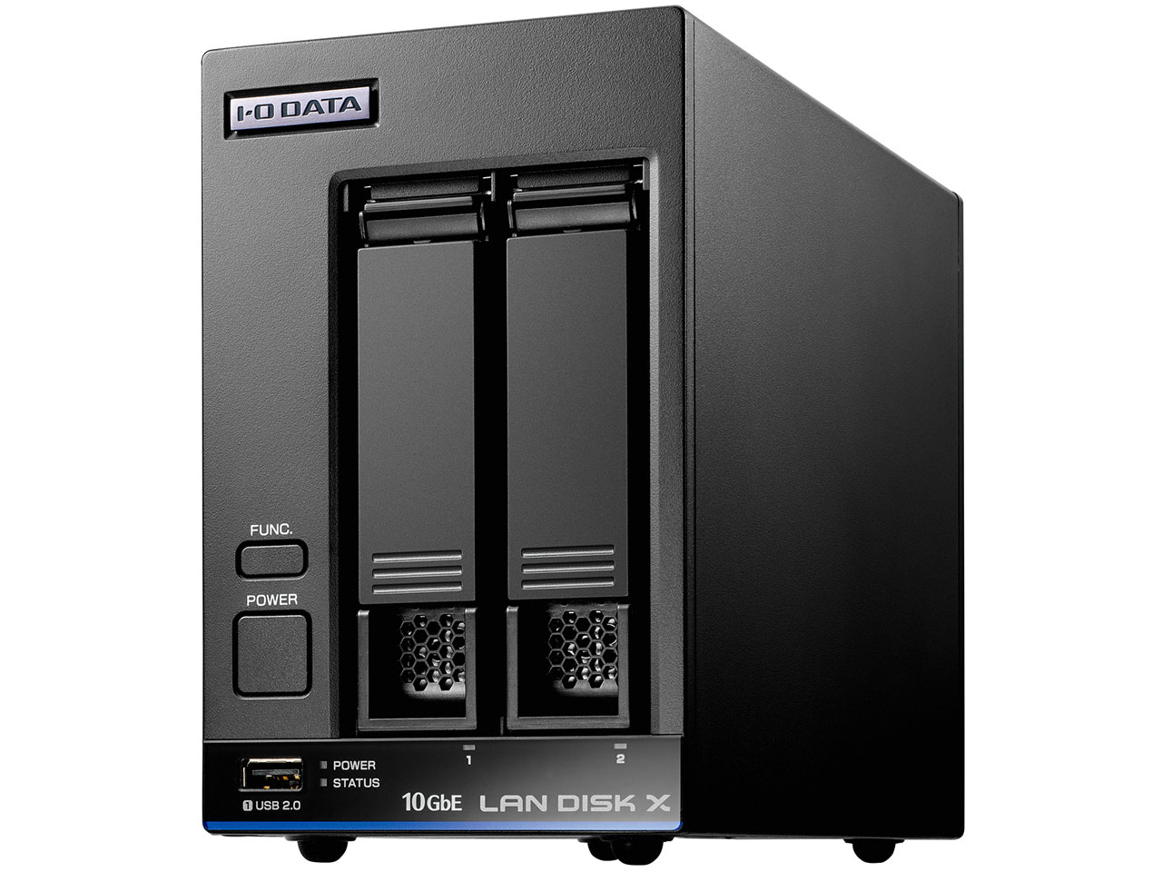 LAN DISK X HDL2-XA2B [2TB搭載 /2ベイ /64台(10GbE)] 52,519円