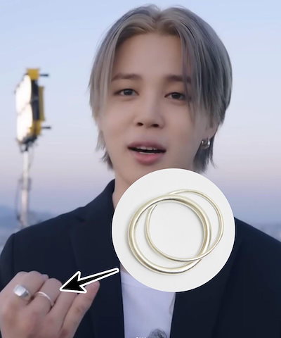 Qoo10 HANNA543 ジミン着用 R147 リング 指輪 [シ Qoo10 HANNA543 ジミン着用 R147 リング 指輪 [シ