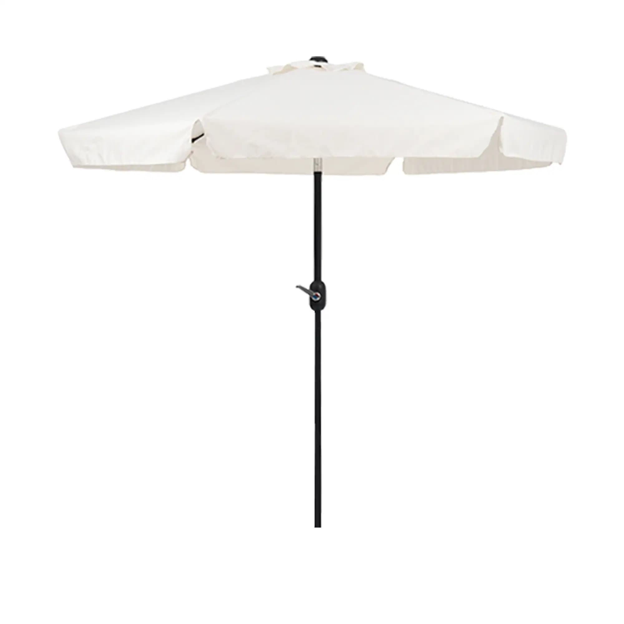 【国内在庫品 急速出荷】【ベージュ】パラソル単体 直径220cm 30+UPF紫外線対策 角度調整 パラソルセット ベース パラソル ガーデンパラソル