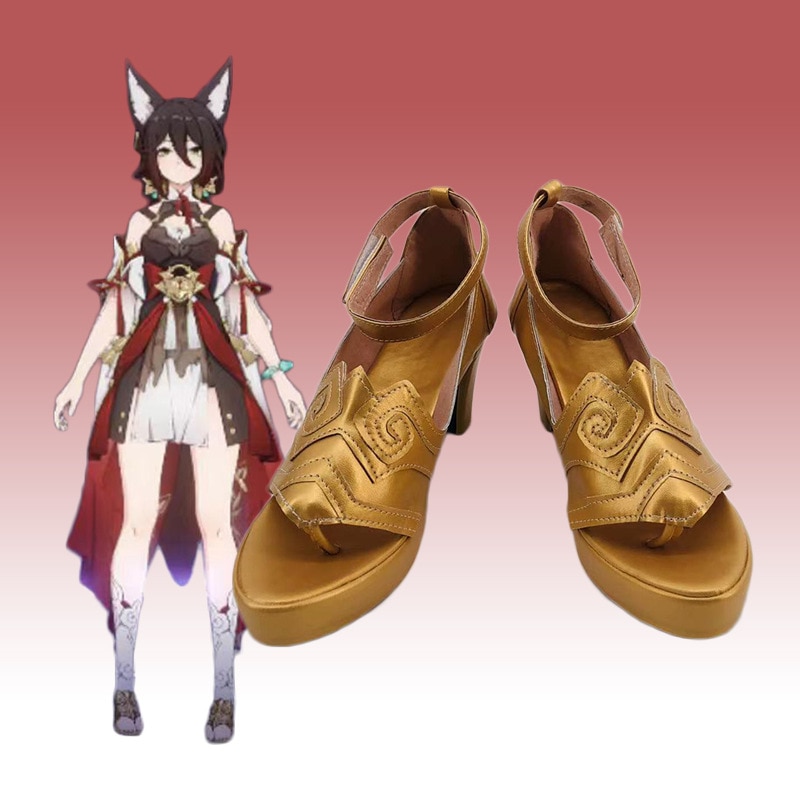 月曜日ホンカイインパクトスタードーム鉄道suspended Cloudscos シューズ2d アニメーションショーパフォーマンスシューズ