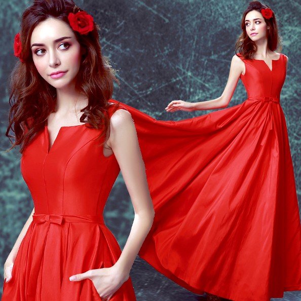 カラードレス 二次会 安い ロングドレス パーティードレス 結婚式 花嫁 披露宴 イブニングドレス