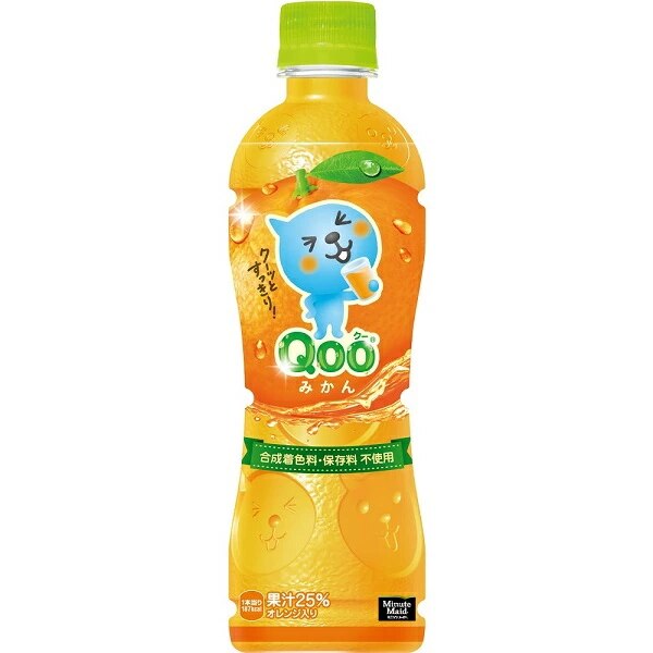 ミニッツメイド クー みかん 425ml PET 2ケース 24本 合計 48本ー