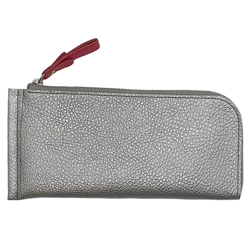 R/E SIDE ロングLジップウォレット COLFUL L シルバー