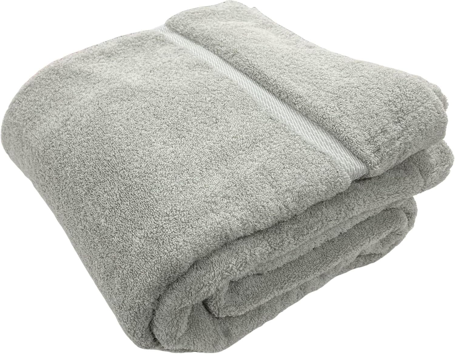 極吸 タオルケット ダブル グレー【眠りの専門店マイまくら】厚手 綿100％ 吸水 吸湿 通気 肌に優しい やわらかい 洗える (タオルケット ダブル グレー)
