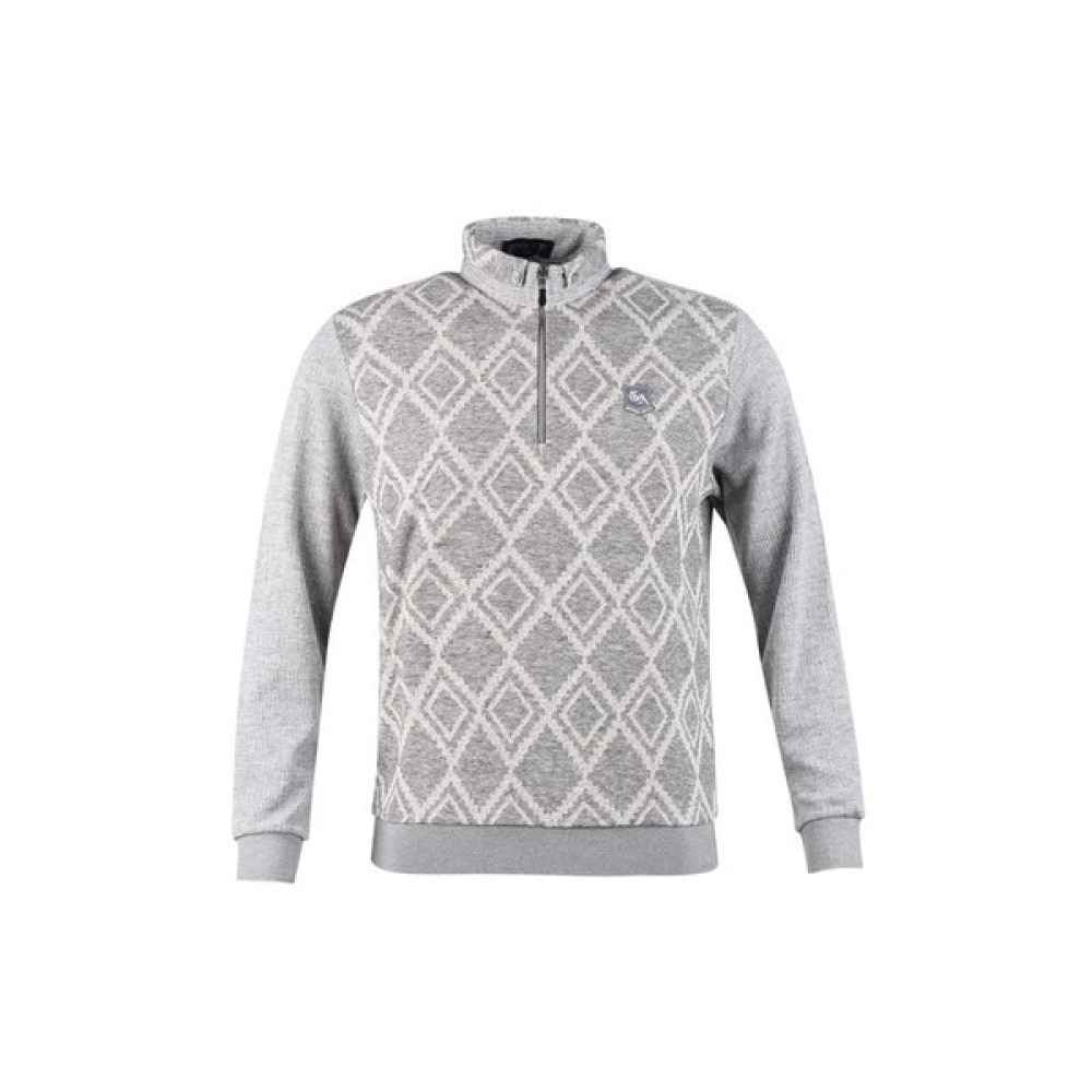 (ラックスゴルフ) ラックスゴルフグッドマンメンズハイネックハーフジップアップ長袖ゴルフシャツ YG3A417