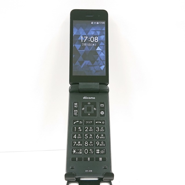 DIGNO ケータイ ベーシック KY-41B ドコモ ブラック 送料無料 本体 c09031 【中古】