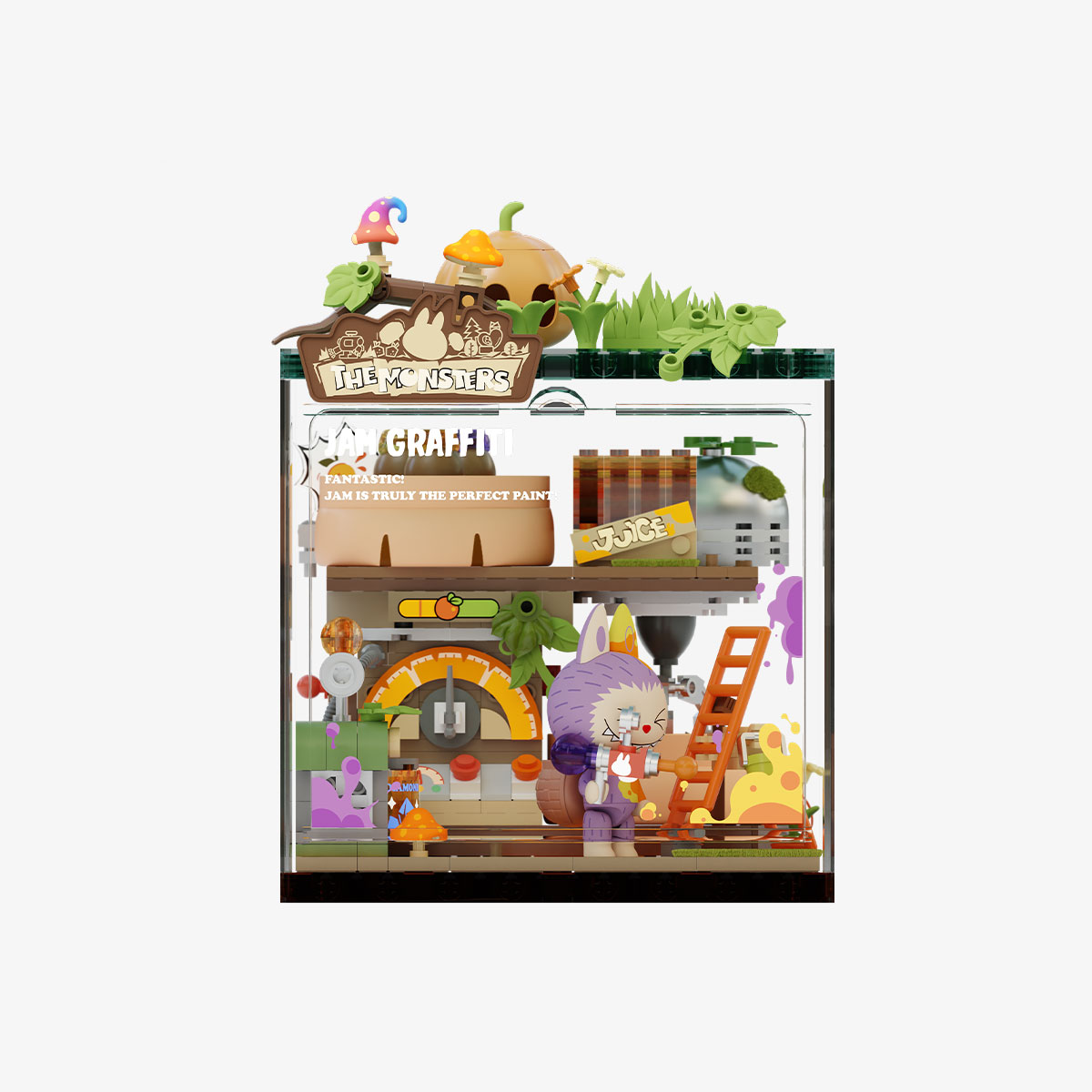 公式正規品POP MART LABUBU THE MONSTERS Forest Secret Base シリーズ ブロックフィギュア