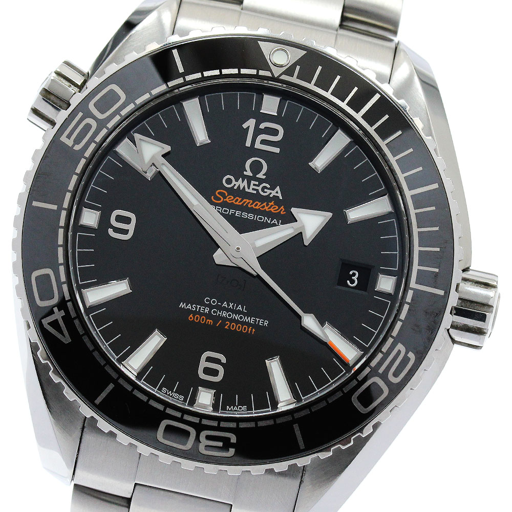 オメガ OMEGA 215.30.44.21.01.001 シーマスター プラネットオーシャン600M マスタークロノメーター 自動巻き メンズ 保証書付き_886729【中古】
