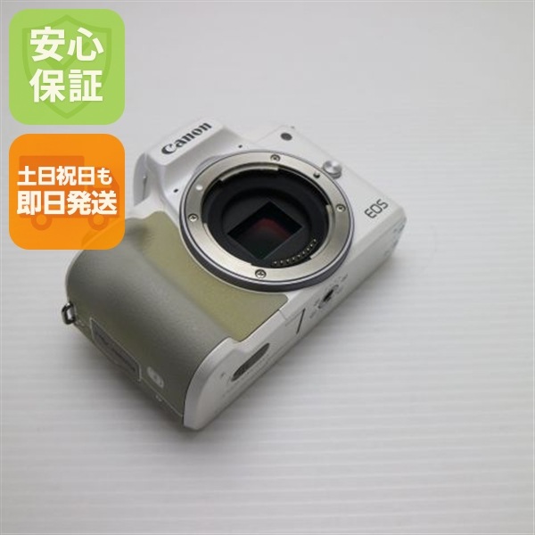 美品 EOS Kiss M ボディ ホワイト ミラーレス一眼 192