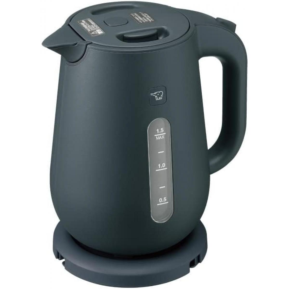 象印 電気ケトル 1.5L ブラック CK-VA15-BM ケトル ポット 新生活 シンプル 大容量
