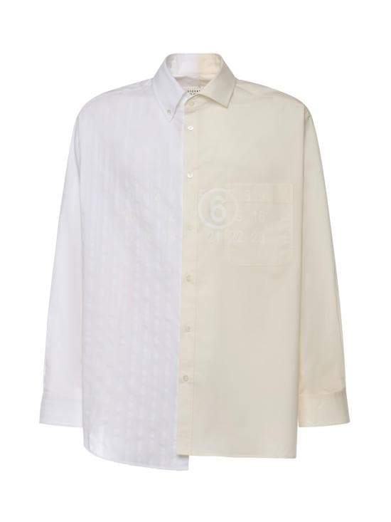 MM6 MAISON MARGIELA Men Shirts SH0DT0025 MTN135961 White