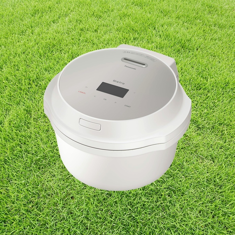 パナソニック オートクッカー ビストロ 自動調理なべ 4.2L 鍋底かきまぜ/炒め/蒸し/低温/無水/煮込/自動調理 NF-AC700-H