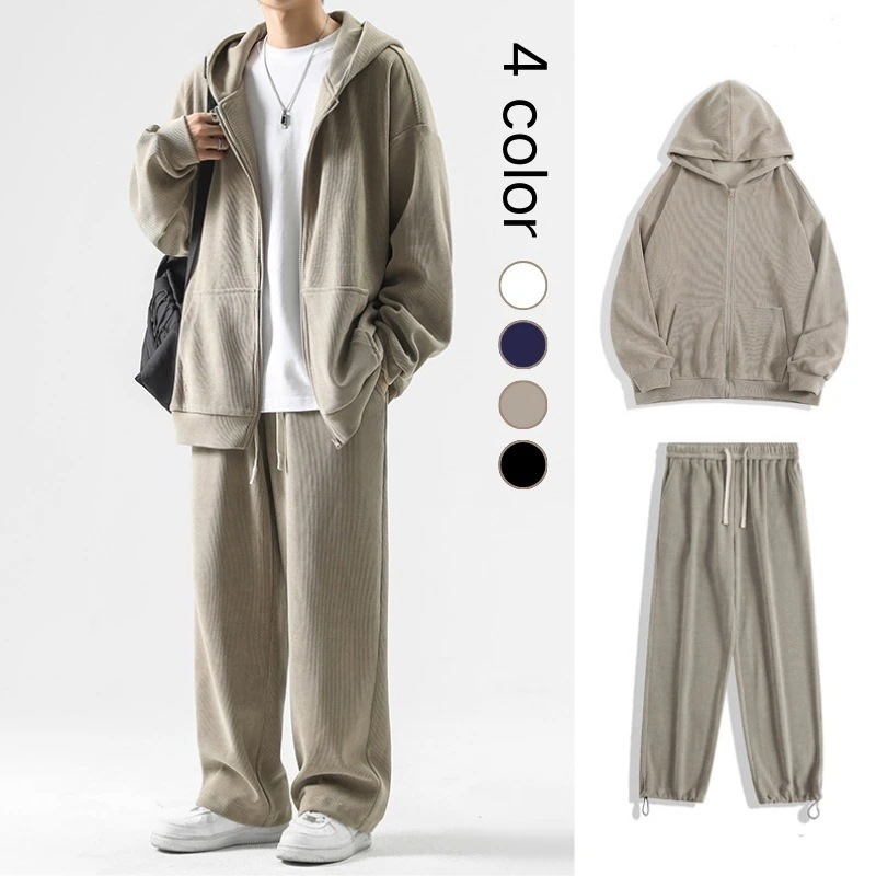 【秋冬新作注目】ファッション メンズ 大きいサイズ カジュアル 百掛け スーツ スウェット 4,712円