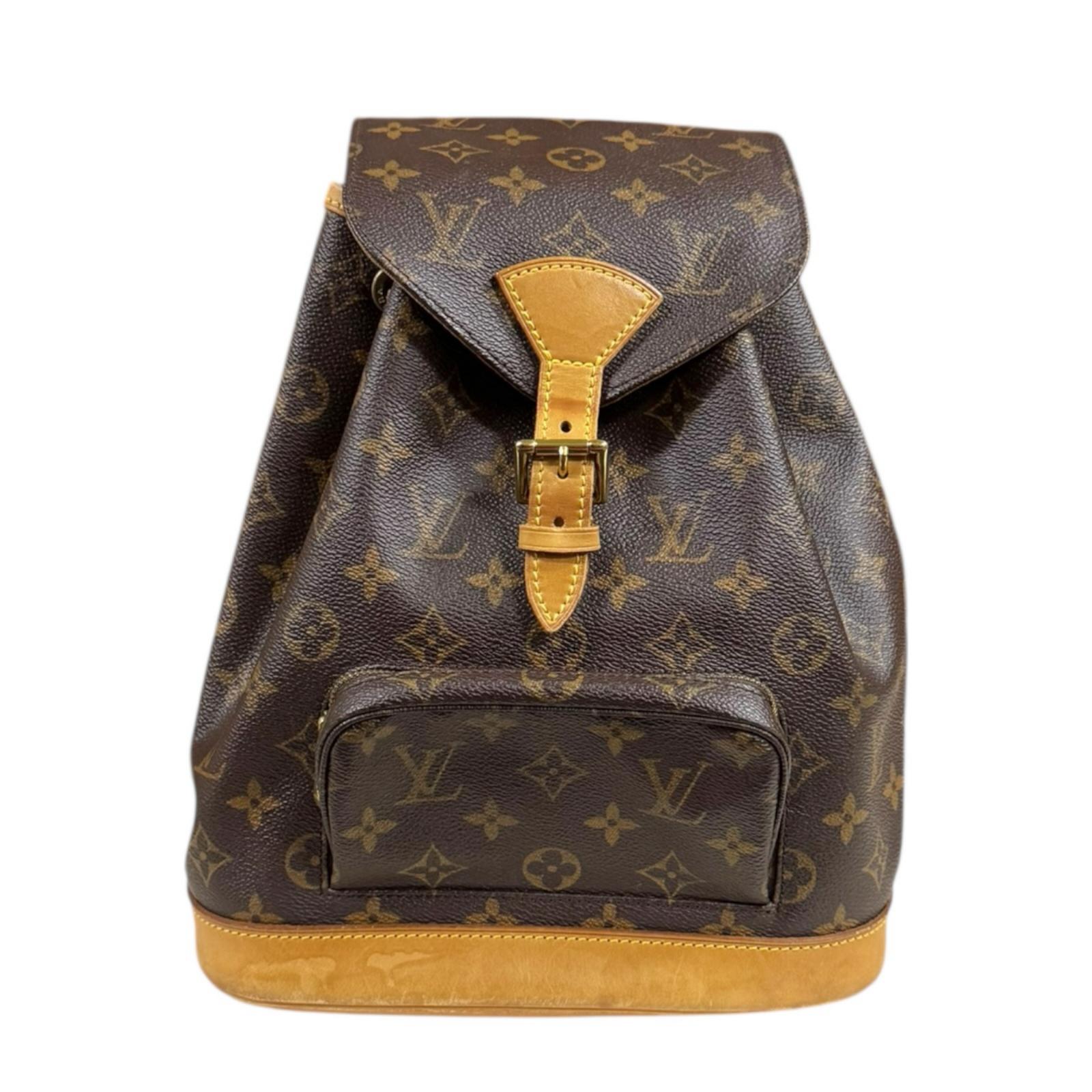 ルイヴィトン モンスリMM モノグラム リュック・デイパック モノグラムキャンバス M51136 LOUIS VUITTON 中古