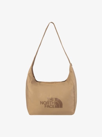 NN2PR21L ホワイトレーベル ビッグロゴ ショルダーバッグ_CAMEL