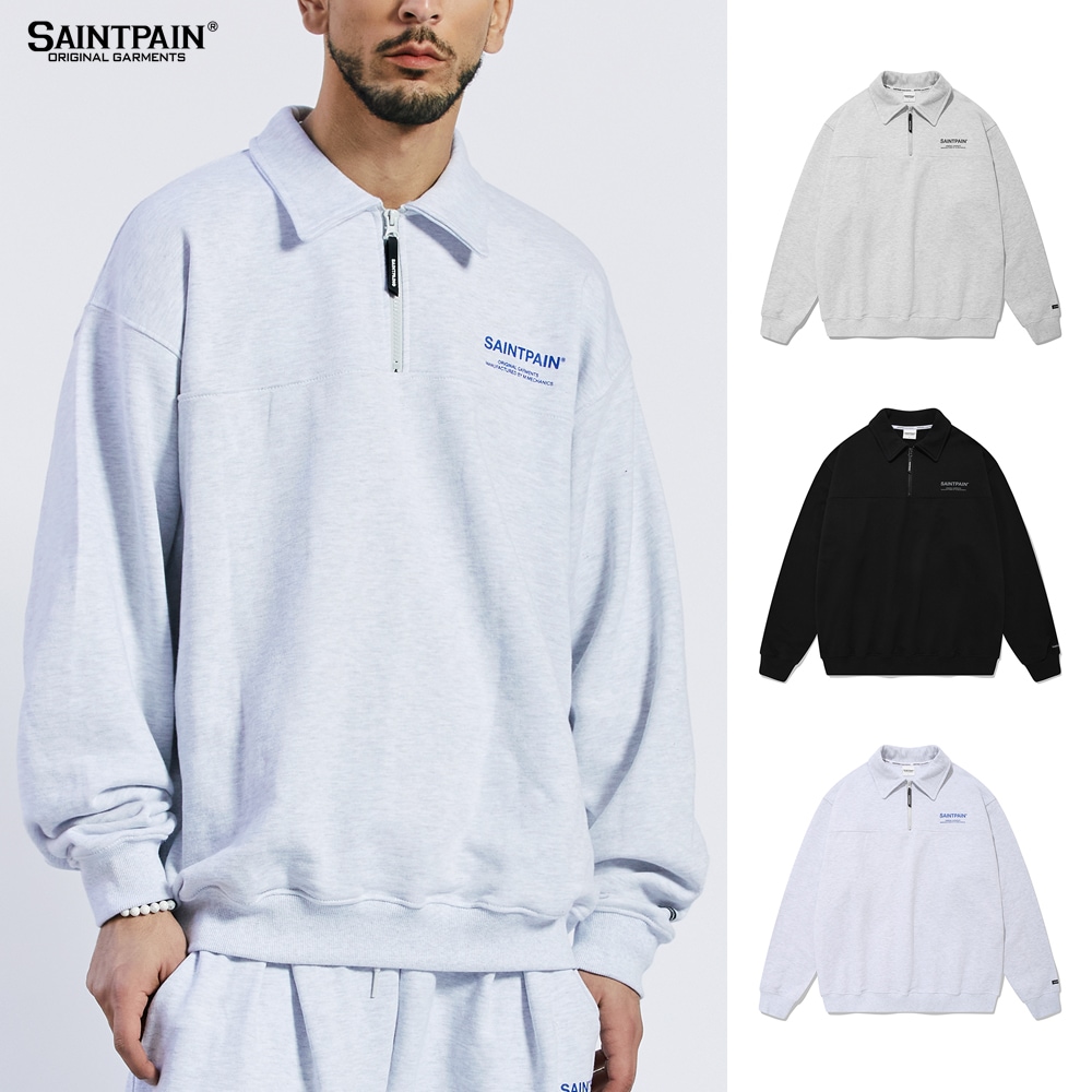 BTS 着用 ブランド SP VRTN COLLAR HALF ZIP UP-3 COLOR