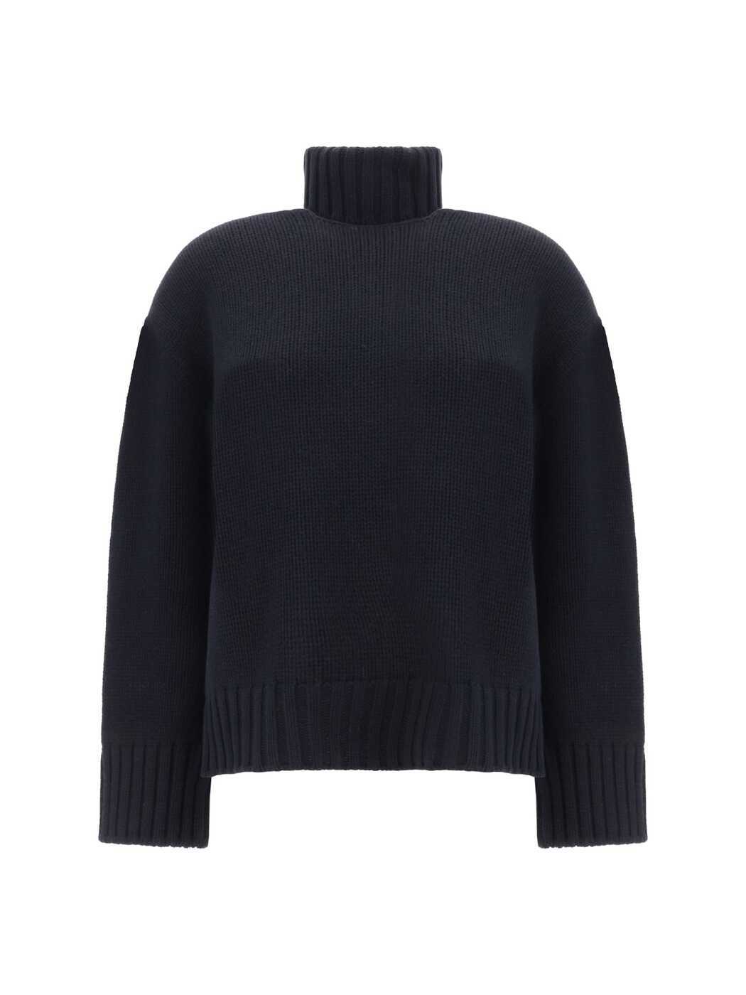 MAD214F111N1280000_825 ブラック 秋冬2024 ニットウェア レディース ia