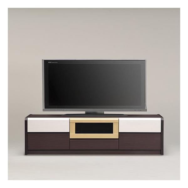 シンプルスタイリッシュテレビ台（テレビボード） 木製 幅180cm 完成品
