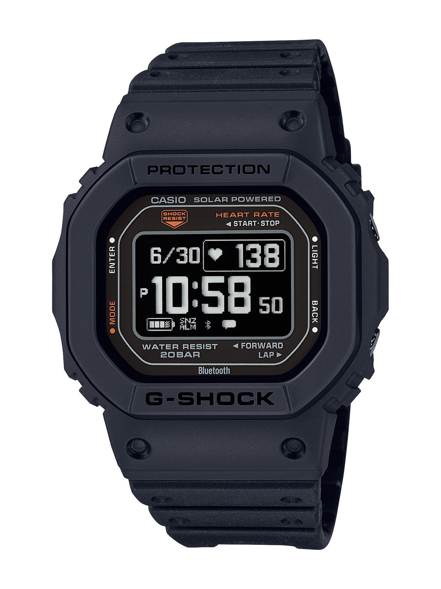 カシオ 【国内正規品】G-SHOCK（ジーショック）　G-SQUAD ソーラー　メンズタイプ DW-H5600-1JR