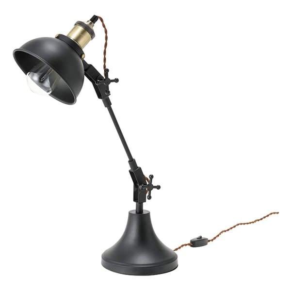 デスクライト ブラック W20-50×D16×H26-59 コード長:1.5m LHT-737