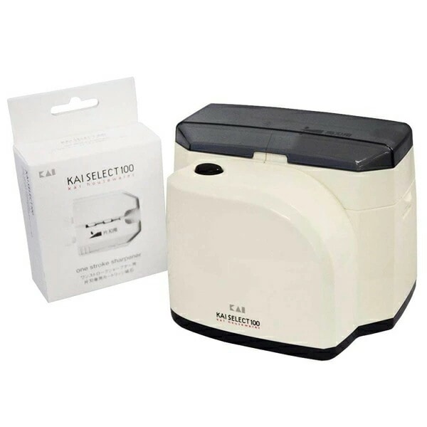 研ぎ シャープナー 包丁 簡単 両刃 片刃 セレクト100AP0133 ワンストロークシャープナー キッチン用品 SELECT100 kai 電動 包丁研ぎ 包丁 お手入れ メンテナンス 便利 簡 5,315円