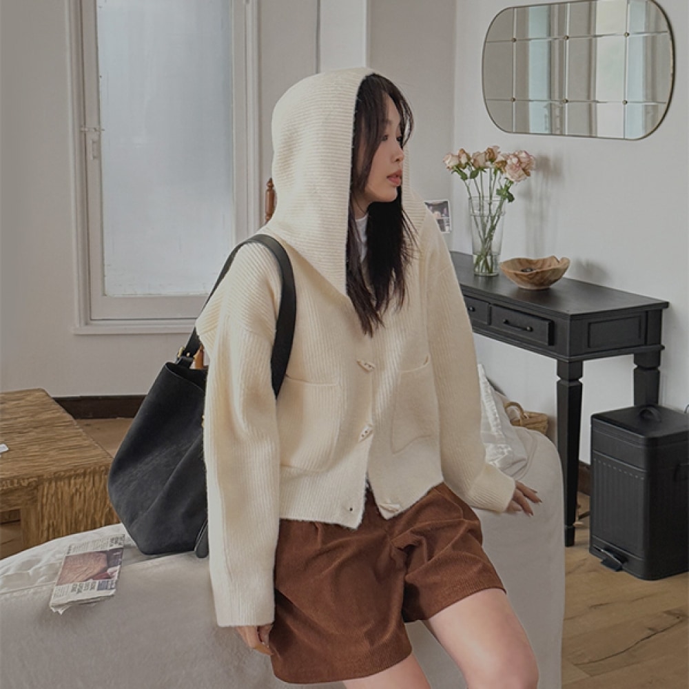 (JSTYLEのイーブレット) イーブレットブロンズトッポッキニットカーディガン Jスタイル