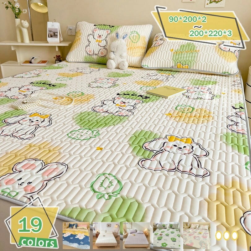 高品質新入 花柄 柔軟 敷きパッド ダブルサイズ 北欧風 敷きパッド 敷パッド 敷パッド ベッドパッド パッドシーツ 春夏 丸洗い可能 おしゃれ ナチュラル 吸水性 通気性 べっどぱっど ほこりの