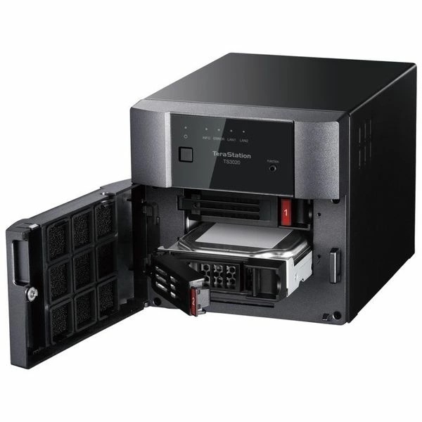 TeraStation 2ベイ NAS 4TB RAID 0/1 ホットスワップ 対応 Linux 搭載 ネットワーク ハードディスク テラステーション バッファロー HDD TS3220DN0402