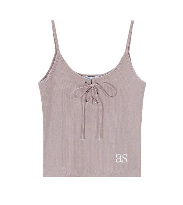 EYELET SLEEVELESS (4 COLORS)