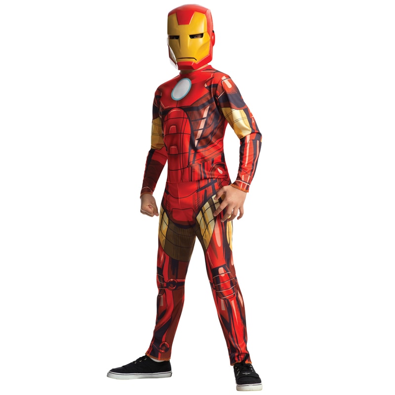 コスプレ 仮装 アイアンマン 子供用 L 【 コスプレ 衣装 ハロウィン 仮装 コスチューム 子供 マーベル グッズ アベンジャーズ Iron Man 子ども用 公式 アメコミ MARVEL キッズ