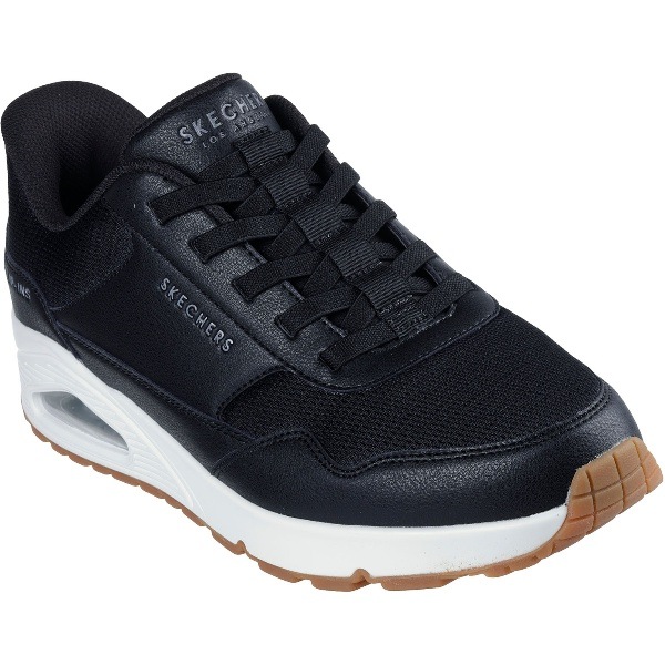 返品交換不可 大特価 Skechers スケッチャーズ UNO-BANKSIA カジュアル シューズ 183022W-BLK 即納あり ウノ メンズ