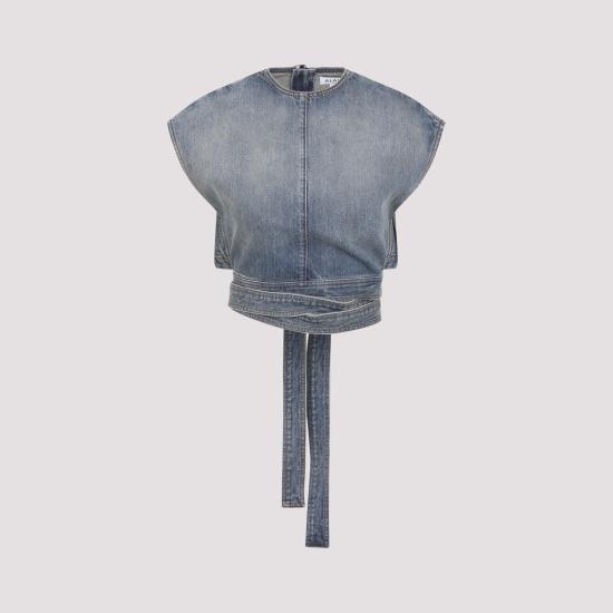 ALAIA Women Tops AA9H1482D026C A56 FADED BLUE