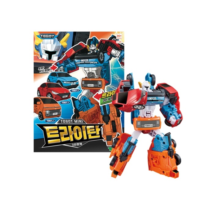 ミニトボットトライタン 韓国のおもちゃ 自動車変身ロボット