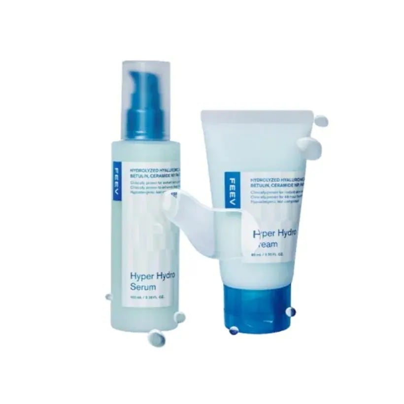 [25SS/New] ハイパーハイドロ2点セット(セラム100ml+クリーム80ml) #水分強化 #保湿 #クーリング