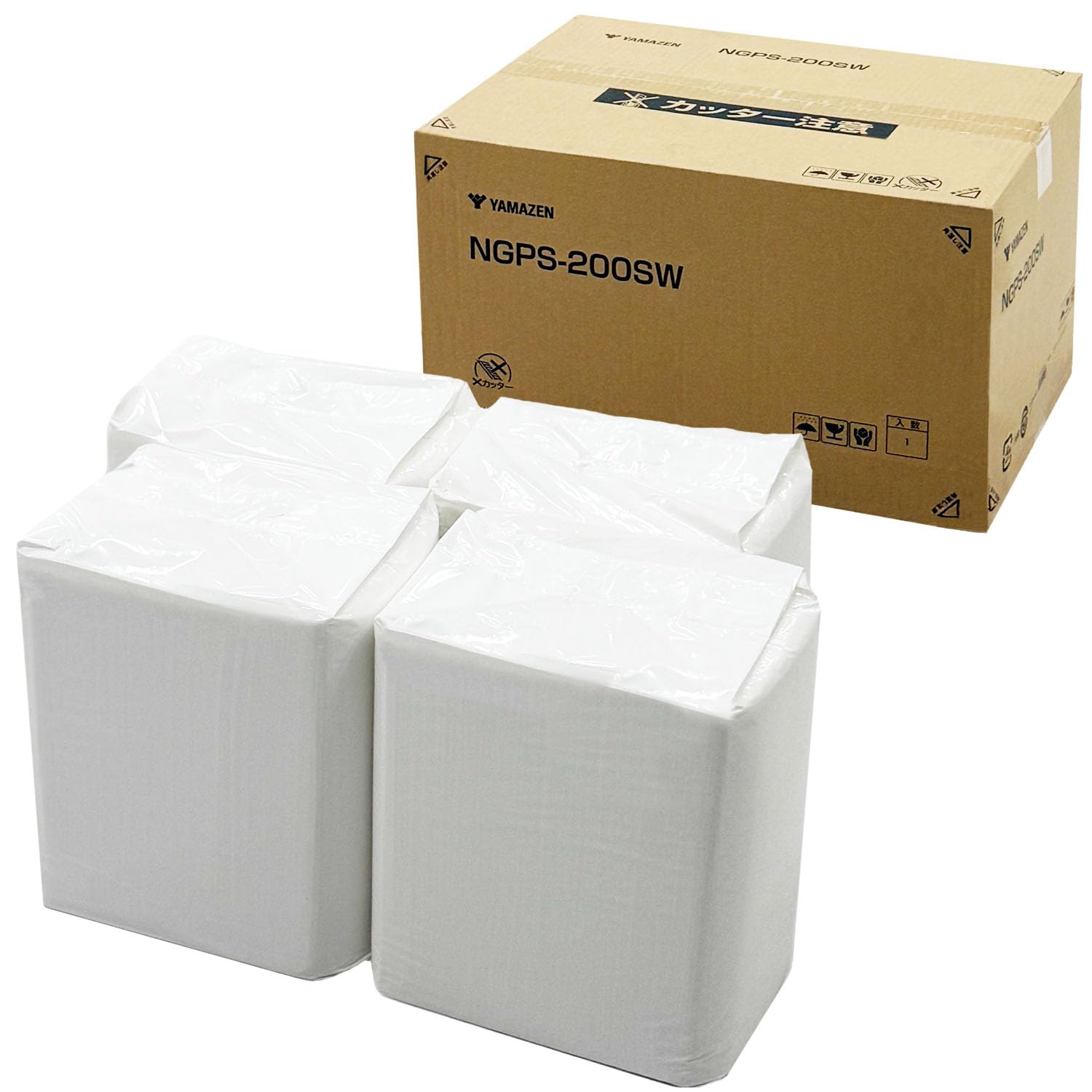 山善(YAMAZEN) ペットシーツ 薄型 スーパーワイド 90×60cm 消臭 中型犬・大型犬 200枚 1回使い捨て トイレシート NGPS-200SW