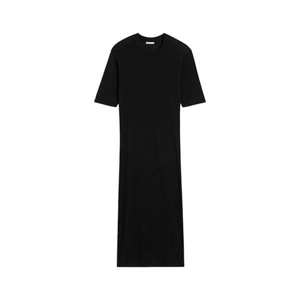 ロングワンピース ブラック FDR271-JE0101-001