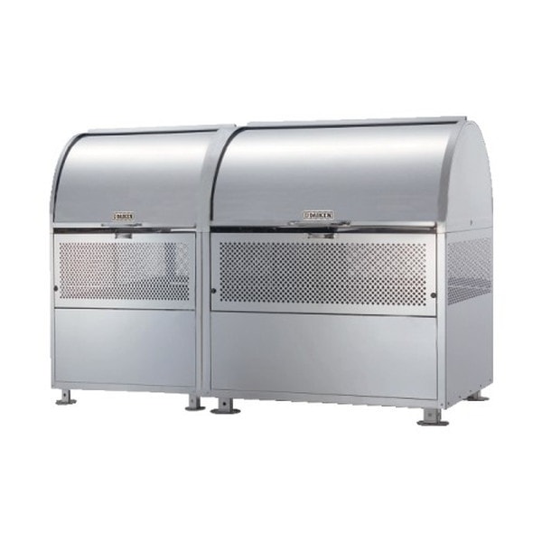 DAIKEN CKM-TN150R-A 連結タイプ(完成品) クリーンストッカー ゴミ収集庫 メーカー直送