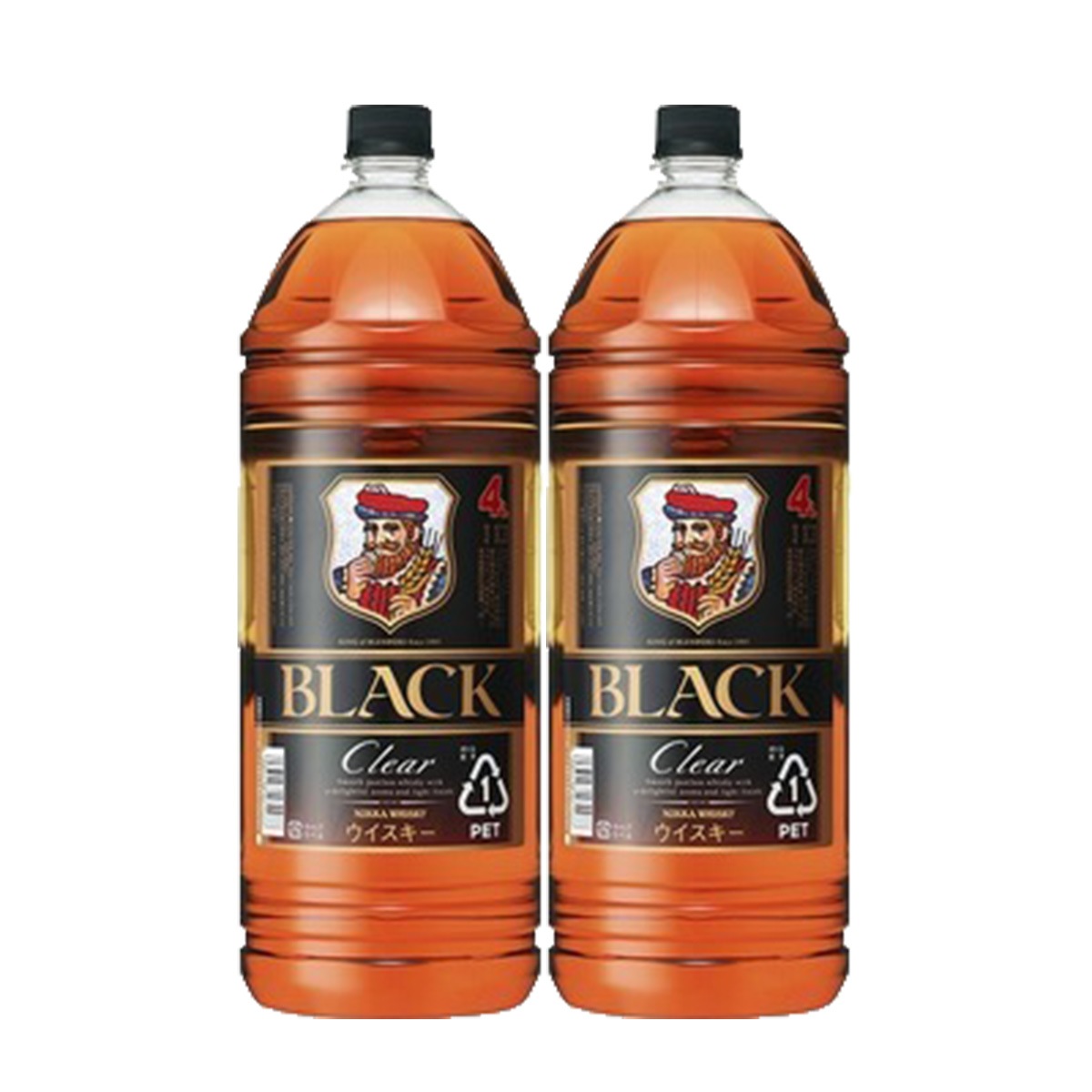 ニッカ ブラックニッカ クリア 4000ml 4L×2本