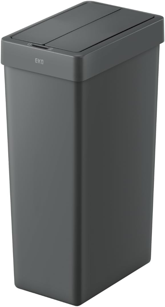 EKO ゴミ箱 自動開閉 エックスウイング ライト センサービン グレー 30L ふた付き インナーボックス無し EK6277P-30L-GR
