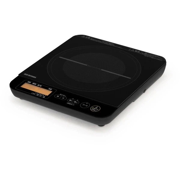 IHクッキングヒーター 卓上 コンロ IHコンロ 1口 IH調理器 卓上IH調理器 揚げ物 一人暮らし 新生活 家族 自炊 鍋 ブラック IHC-T71-B [IHコンロ 液晶付き (1400W)