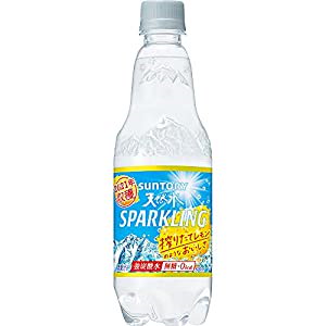 [炭酸水]サントリー 天然水 スパークリングレモン 500ml24本
