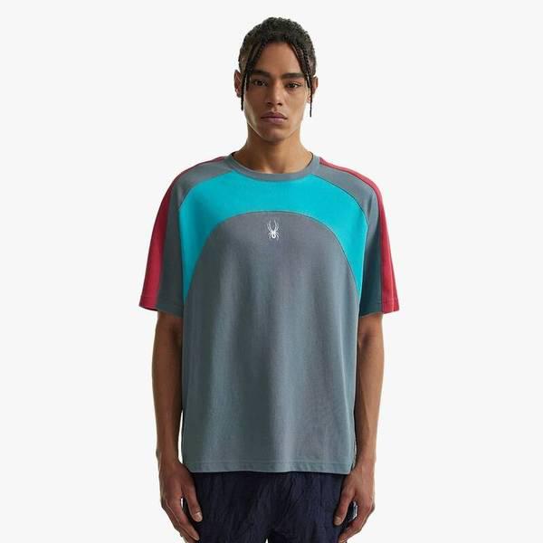 共用カラーブロックTシャツSPHMCNRS333UCBL 710252